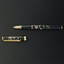 MAKIE FOUNTAIN PEN CHERRY BLOSSOM (Nib 18kt Gold M), Kanazawa Gold Leaf