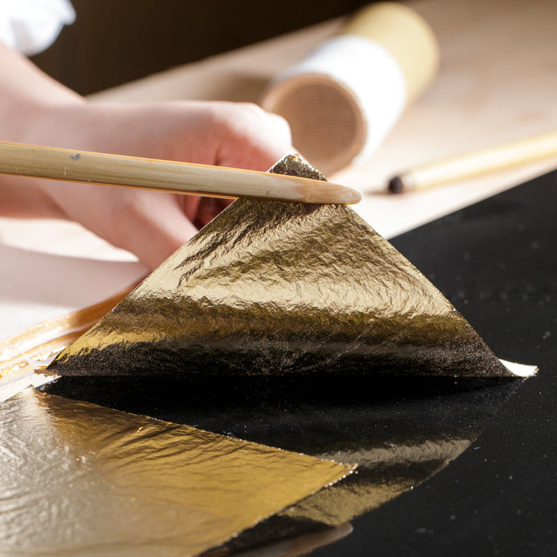 [Ballpoint pen]  Gold Leaf CRACK Pattern Ballpoint pen | Kanazawa Gold Leaf | HAKUICHI