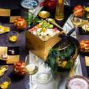 ICHIMATSU/Checkerboard Pattern Three Tiers JUBAKO BENTO BOX | Kanazawa Gold Leaf | HAKUICHI