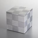 ICHIMATSU/Checkerboard Pattern Three Tiers JUBAKO BENTO BOX | Kanazawa Gold Leaf | HAKUICHI