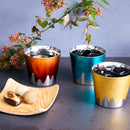 [Tumbler/Cup] Mt FUJI Cup Red | Kanazawa Gold Leaf | HAKUICHI