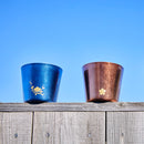 [Tumbler/Cup] KAGA SHIKISAI Deep Blue | Kanazawa Gold Leaf | HAKUICHI