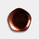 KAGA SHIKISAI Plum-Shaped Plate Sepia | Kanazawa Gold Leaf | HAKUICHI