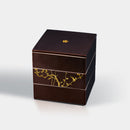 KAGA SHIKISAI SEPIA JUBAKO BENTO BOX | Kanazawa Gold Leaf | HAKUICHI