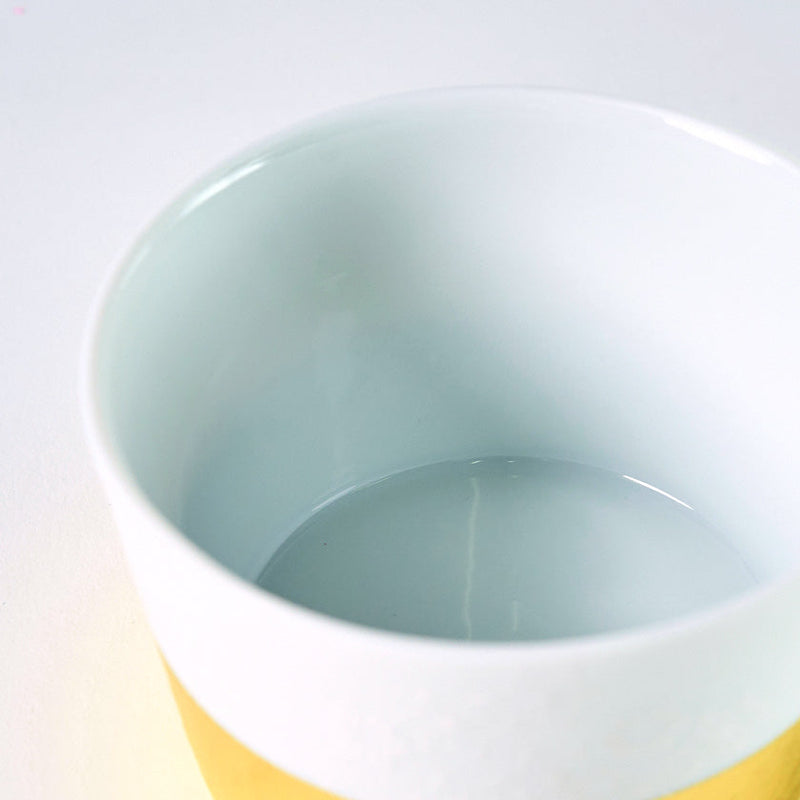 [Small Bowl] Fine Pattern ASANOHA Ceramic Bowl | Kanazawa Gold Leaf | HAKUICHI
