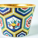 [Small Bowl] OLD KUTANI Pattern 2.83inch Kutani Porcelain Bowl | Kanazawa Gold Leaf | HAKUICHI