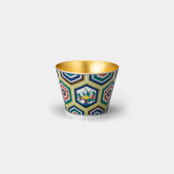Small Bowl] OLD KUTANI Pattern 2.83inch Kutani Porcelain