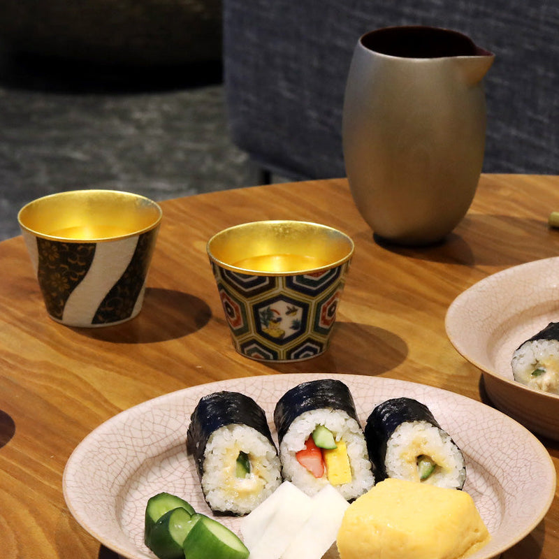 [Small Bowl] OLD KUTANI Pattern 2.83inch Kutani Porcelain Bowl | Kanazawa Gold Leaf | HAKUICHI