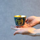 [Small Bowl] Yoshidaya Pattern 2.83inch Kutani Porcelain Bowl | Kanazawa Gold Leaf | HAKUICHI