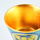 [Small Bowl] Yoshidaya Pattern 2.83inch Kutani Porcelain Bowl | Kanazawa Gold Leaf | HAKUICHI