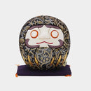 EDO DARUMA (LARGE) NISHIJIN BLACK, Edo Art Dolls