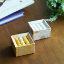 AJIRO RING CASE (YELLOW), Jewelry Case, Edo Art Dolls