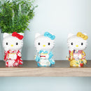 HELLO KITTY (BLUE), Beckoning Lucky Cat, Edo Art Dolls