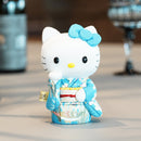 HELLO KITTY (BLUE), Beckoning Lucky Cat, Edo Art Dolls