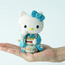 HELLO KITTY (BLUE), Beckoning Lucky Cat, Edo Art Dolls