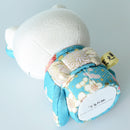 HELLO KITTY (BLUE), Beckoning Lucky Cat, Edo Art Dolls