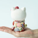HELLO KITTY (PURPLE), Beckoning Lucky Cat, Edo Art Dolls