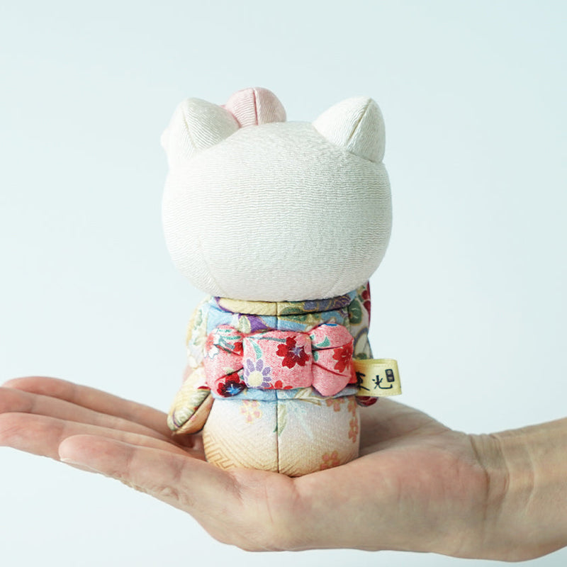 HELLO KITTY (PINK), Beckoning Lucky Cat, Edo Art Dolls