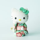 HELLO KITTY (GREEN), Beckoning Lucky Cat, Edo Art Dolls