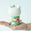 HELLO KITTY (GREEN), Beckoning Lucky Cat, Edo Art Dolls