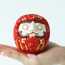 EDO DARUMA CHIRIMEN RED (S), Edo Art Dolls