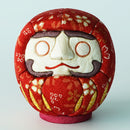 EDO DARUMA CHIRIMEN RED (S), Edo Art Dolls