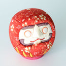EDO DARUMA CHIRIMEN RED (S), Edo Art Dolls