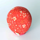 EDO DARUMA CHIRIMEN RED (S), Edo Art Dolls