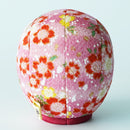 EDO DARUMA CHIRIMEN PINK (S), Edo Art Dolls