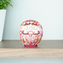 EDO DARUMA CHIRIMEN PINK (S), Edo Art Dolls