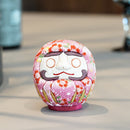 EDO DARUMA CHIRIMEN PINK (S), Edo Art Dolls