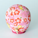 EDO DARUMA CHIRIMEN PINK (S), Edo Art Dolls