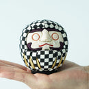 EDO DARUMA CHECKERED PATTERN (S), Edo Art Dolls