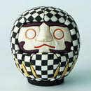 EDO DARUMA CHECKERED PATTERN (S), Edo Art Dolls