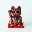 MANEKI NEKO CAMOUFLAGE (RED), Beckoning Lucky Cat, Edo Art Dolls