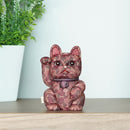 MANEKI NEKO CAMOUFLAGE (RED), Beckoning Lucky Cat, Edo Art Dolls