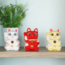 MANEKI NEKO FENG SHUI DX RED (M), Beckoning Lucky Cat, Edo Art Dolls