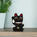 MANEKI NEKO FENG SHUI DX BLACK (M), Beckoning Lucky Cat, Edo Art Dolls