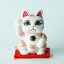 MANEKI NEKO FENG SHUI DX WHITE (M), Beckoning Lucky Cat, Edo Art Dolls