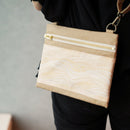 BEIGE MONT BLANC, Sacoche Bag, Nishijin Textile