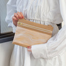 BEIGE MONT BLANC, Sacoche Bag, Nishijin Textile