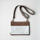  ブルー チョコミント｜西陣織【サコッシュ】