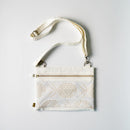  ホワイト ショートケーキ｜西陣織【サコッシュ】