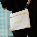  ホワイト ショートケーキ｜西陣織【サコッシュ】