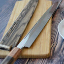 GOH UMANOSUKE YOSHIHIRO SHIRAJI STEEL WATER-GRILLED HONYAKI YANAGIHA KNIFE 300MM MIRROR SURFACE WAVE FLOATING-SENBON, Sakai Knives