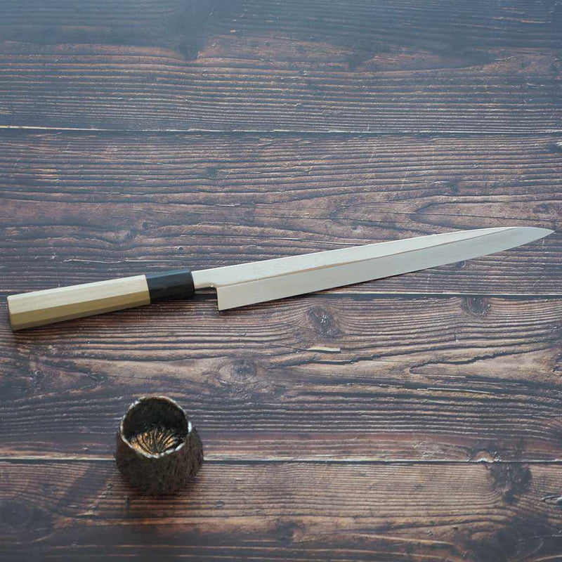 MOV HONYAKI YANAGI KNIFE (240MM, 270MM, 300MM) MIRROR FINISH, Sakai Knives