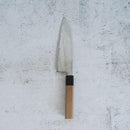 MOV SUMINAGASHI SANTOKU KNIFE 165MM WALNUT HANDLE, Sakai Knives