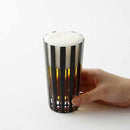 KUROCO STRIPED TUMBLER, Edo Kiriko Glass