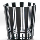 KUROCO STRIPE MINI OLD, Edo Kiriko Glass