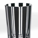 KUROCO STRIPED SHOT GLASS, Edo Kiriko Glass